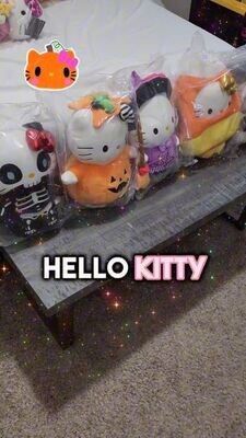 Sanrio Hello Kitty Halloween Robber Plush By: KidRobot