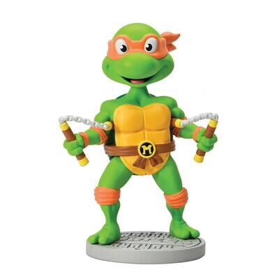 TMNT Head Knocker Michelangelo By: Neca *SHIPS WITHIN 14 DAYS*