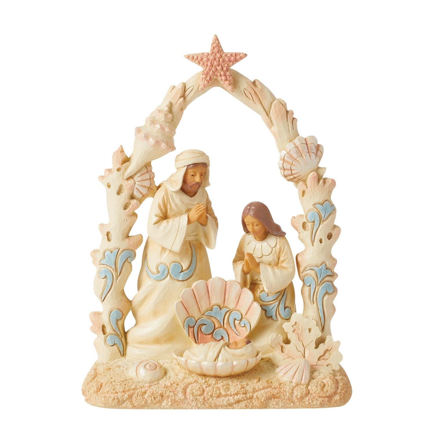 Holy SeaSon Coastal Nativity By: Jim Shore NEW 2024