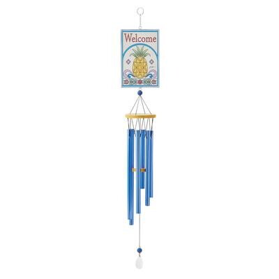 Welcome Pineapple Windchime By: Heartwood Creek Jim Shore  *SHIPS WITHIN 15 DAYS* NEW 2024