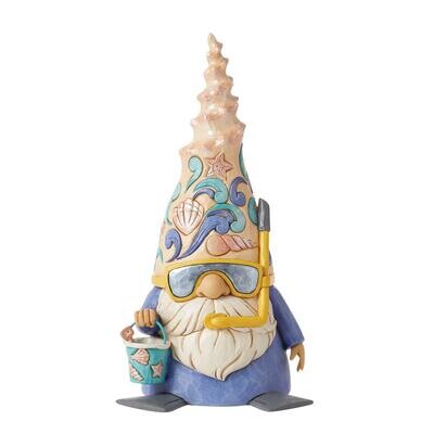 Shell Yeah Snorkel Gnome By: Heartwood Creek Jim Shore