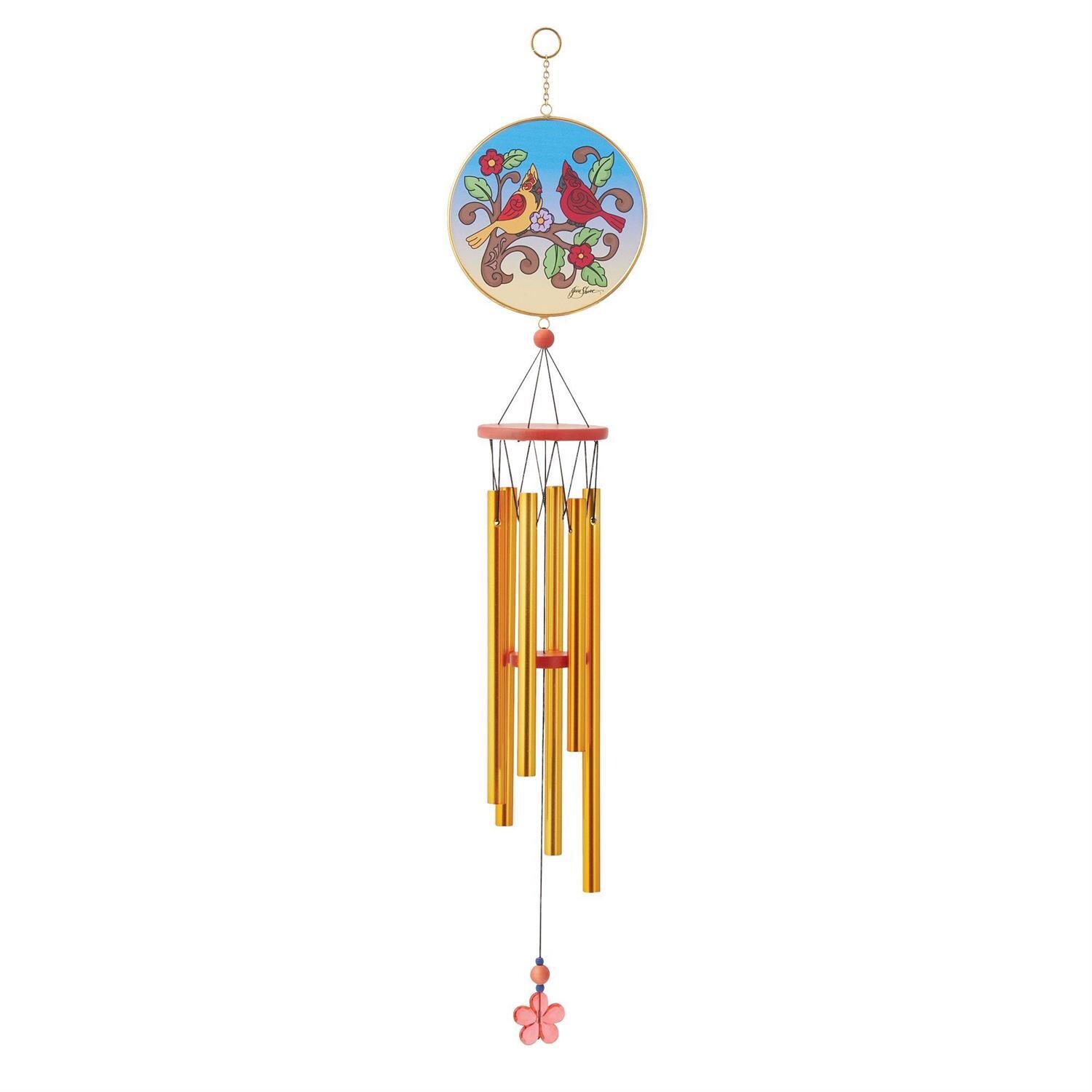 Cardinals Windchime By Jim Shore