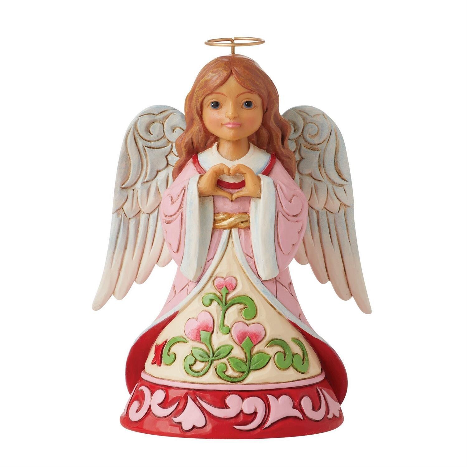 Angel Heart-shaped Hands Fig By Jim Shore *SHIPS WITHIN 15 DAYS*