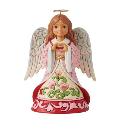 Angel Heart-shaped Hands Fig By Jim Shore *SHIPS WITHIN 15 DAYS*