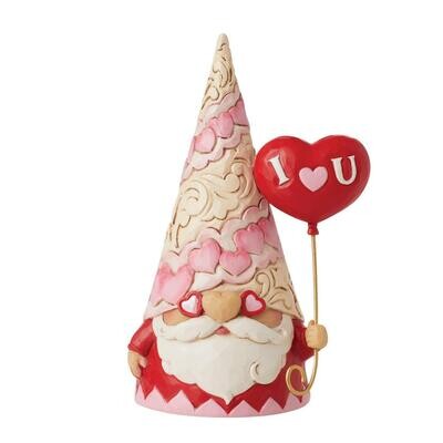 Filled With Love Gnome Heart Balloon By: Heartwood Creek Jim Shore