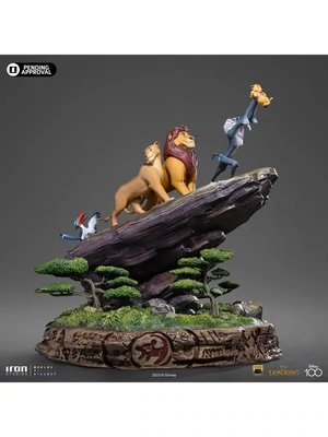 The Lion King Pride Rock Deluxe - Disney 100TH 1/10 Scale Statue By: Iron Studios *Ships WITHIN 15 DAYS*