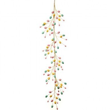 EASTER EGG GARLAND 48&quot; Easter Decor
