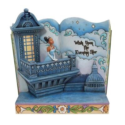 Wish Upon The Evening Star Princess and Frog Storybook By: Disney Jim Shore NEW 2024