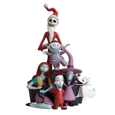 The Nightmare Before Christmas Character Pyramid By: Disney Showcase NEW 2024