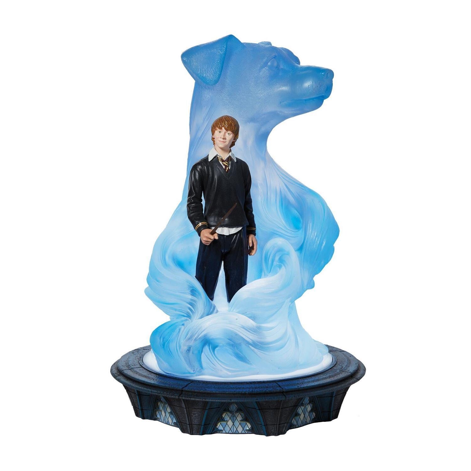 Ron &amp; Light Up Patronus By: Enesco Wizarding World of Harry Potter  *SHIPS WITHIN 15 DAYS* NEW 2024