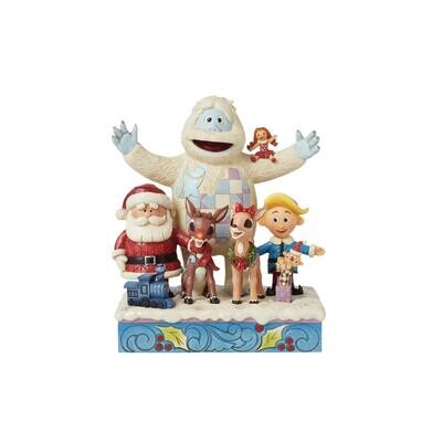 Rudolph and Friends By: Rudolph Jim Shore *SHIPS WITHIN 15 DAYS* NEW 2024