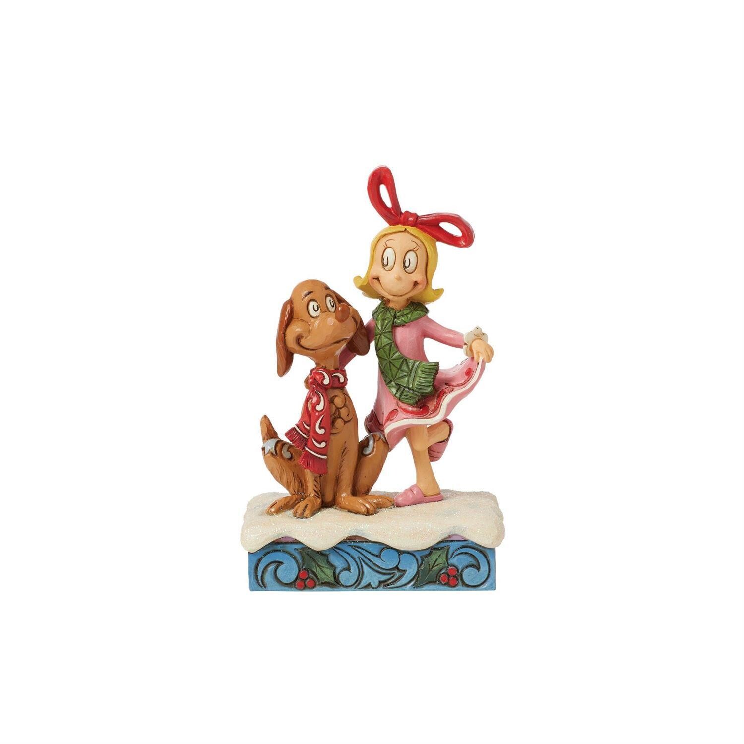 Cindy Lou and Max By: The Grinch Jim Shore NEW 2024