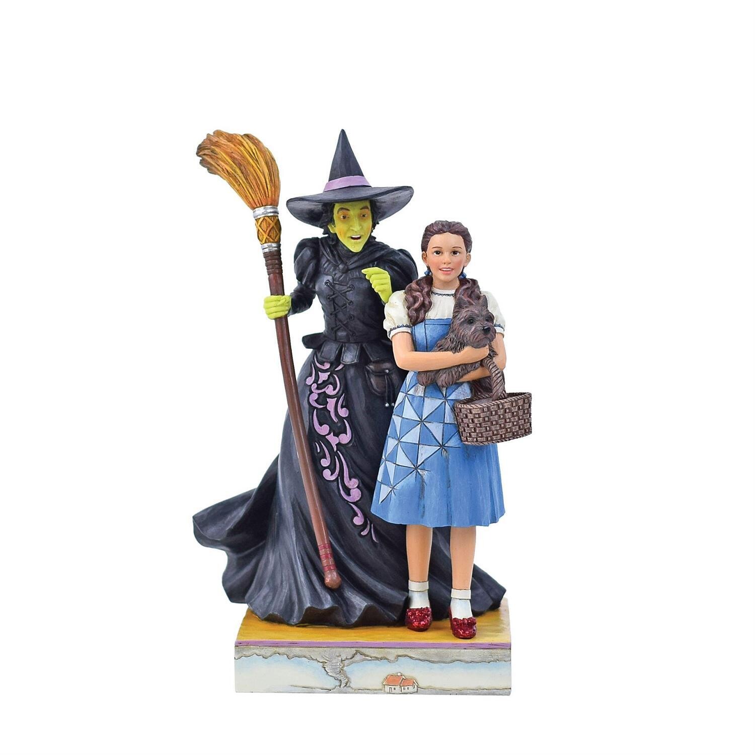 Dorothy &amp; The Wicked Witch By: Jim Shore The Wizard Of Oz  *SHIPS WITHIN 15 DAYS* NEW 2024