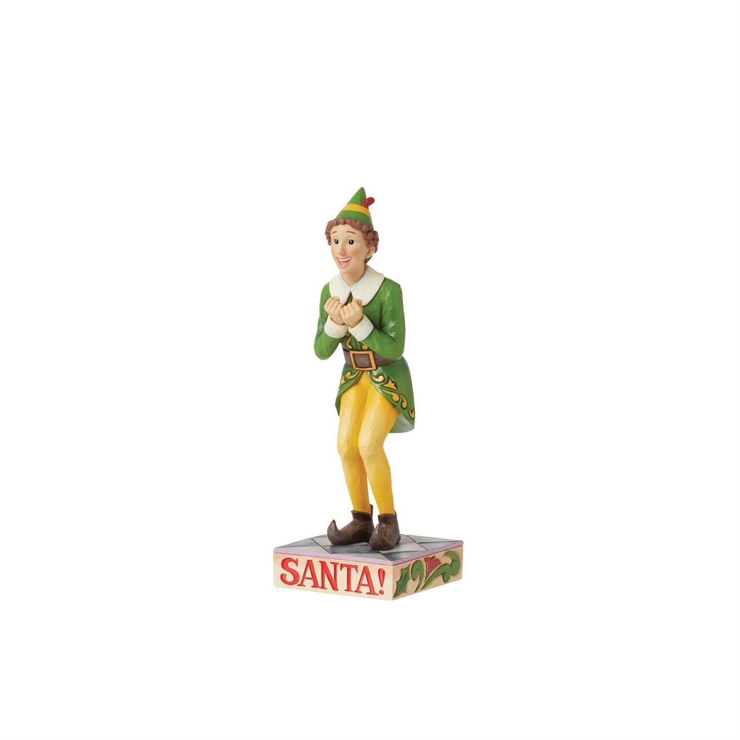 Buddy Elf Excited Pose By: ELF Jim Shore *SHIPS WITHIN 15 DAYS* NEW 2024