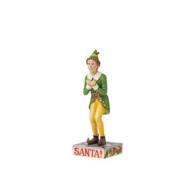 Buddy Elf Excited Pose By: ELF Jim Shore *SHIPS WITHIN 15 DAYS* NEW 2024