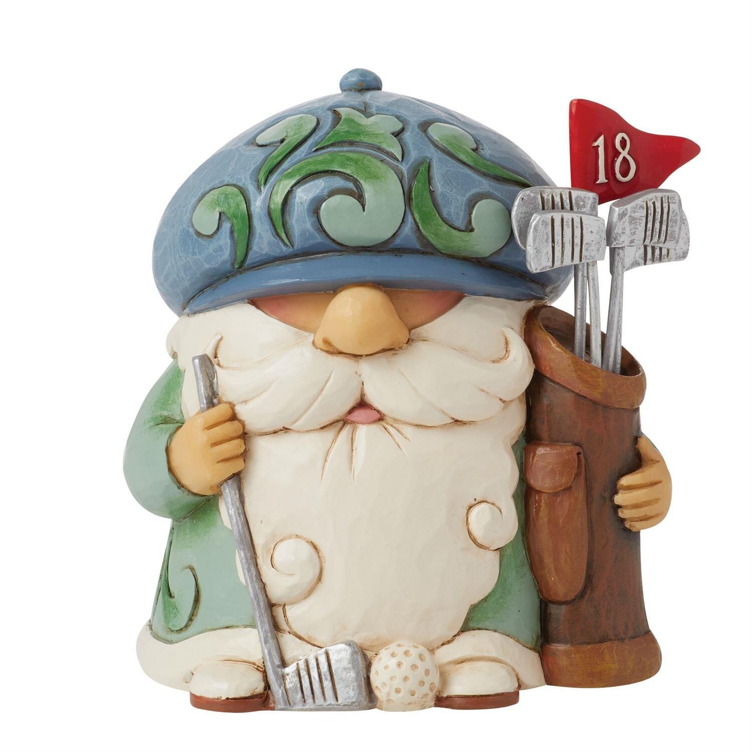 Hole In One Golf Player Gnome By: Jim Shore *SHIPS WITHIN 15 DAYS* NEW 2024