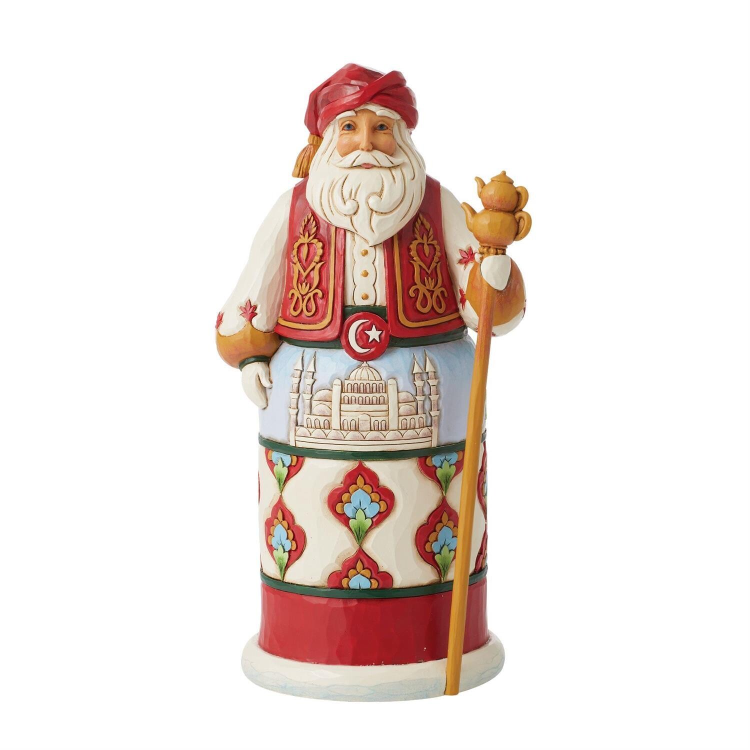 Christmas Around The World Turkish Santa By: Heartwood Creek Jim Shore *SHIPS WITHIN 15 DAYS* NEW 2024