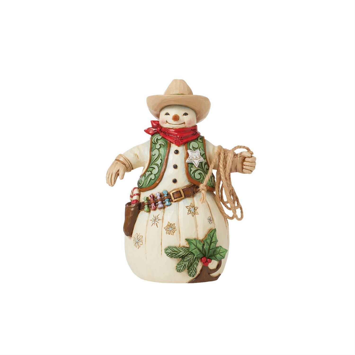 Cowboy Snowman By: Jim Shore *SHIPS WITHIN 15 DAYS* NEW 2024