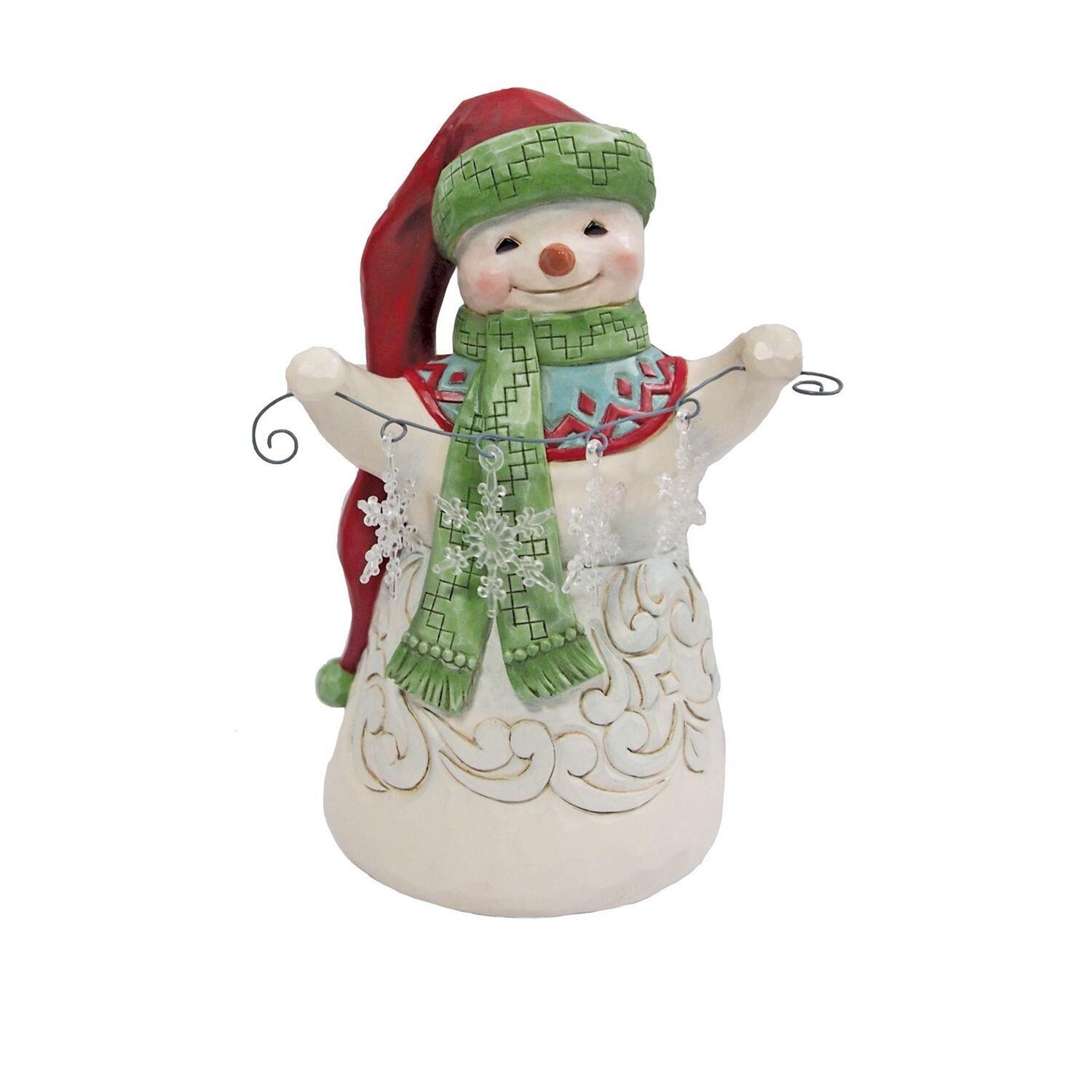 Snow Wonder Snowman with Long Hat By: Jim Shore  NEW 2024