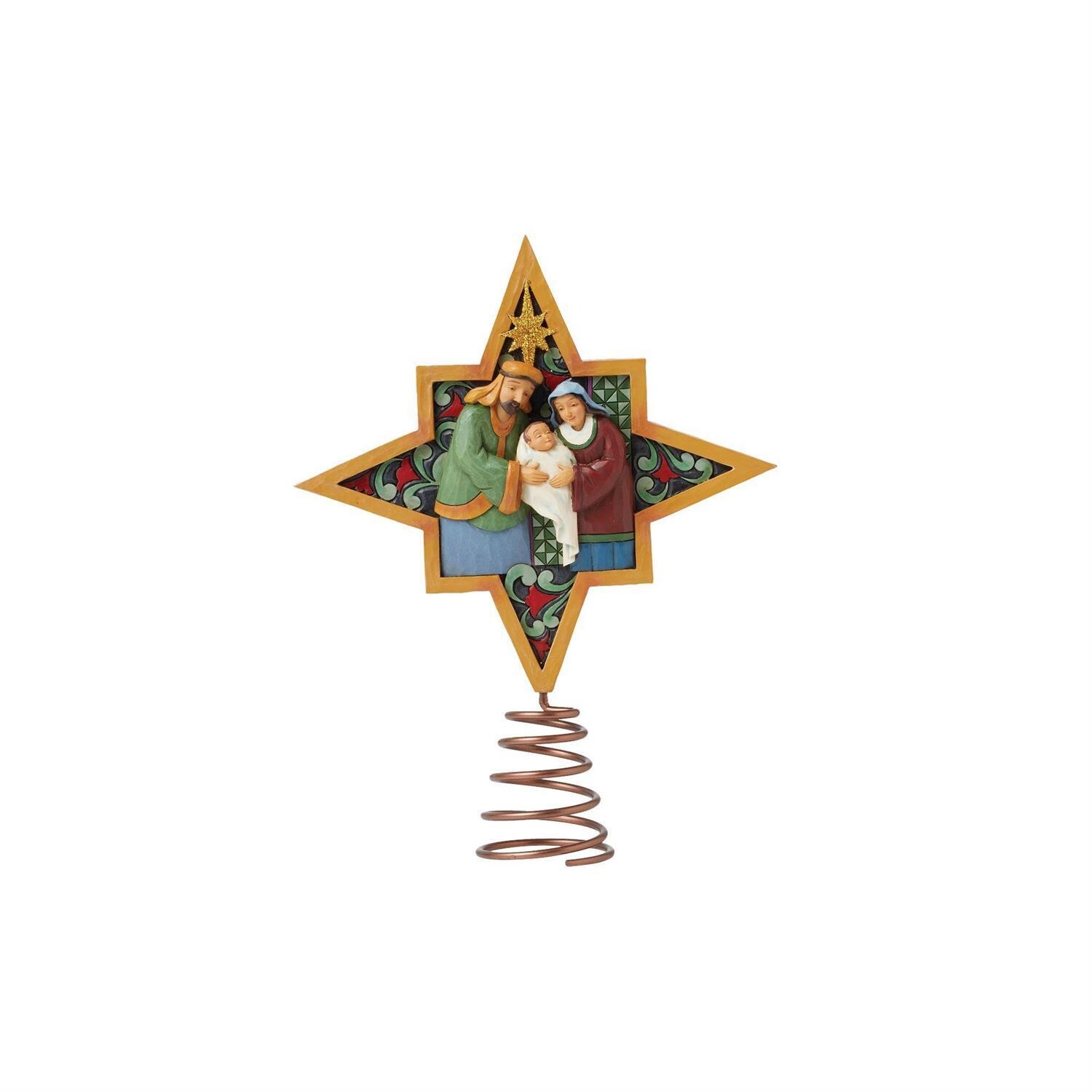Holiday Manor Star Topper By: Jim Shore *SHIPS WITHIN 15 DAYS* NEW 2024