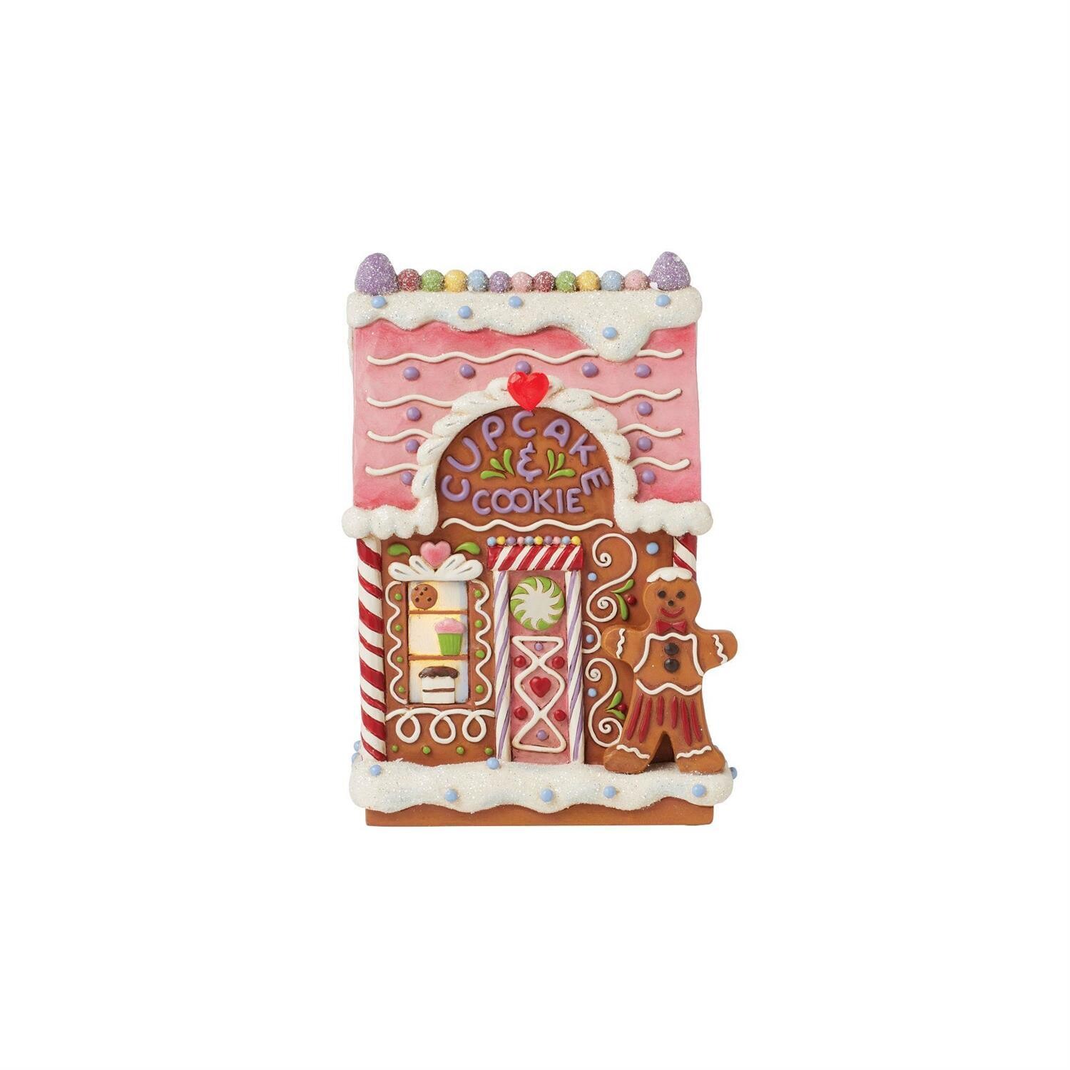Gingerbread Christmas Baking Spirits Bright Gingerbread House By: Heartwood Creek Jim Shore *SHIPS WITHIN 15 DAYS* NEW 2024