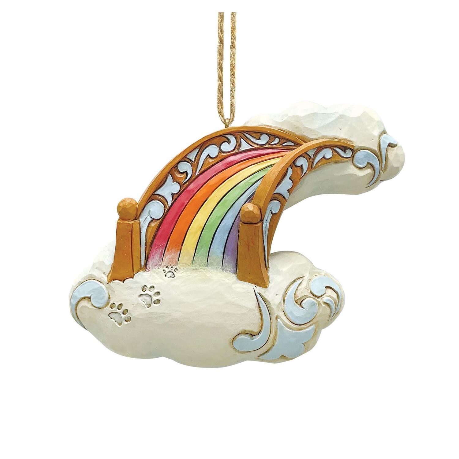 Pet Rainbow Bridge Ornament By: Jim Shore *SHIPS WITHIN 15 DAYS* NEW 2024