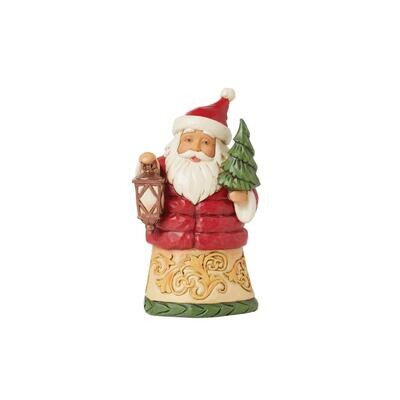 Mini Santa with Puffy Coat By: Heartwood Creek Jim Shore *SHIPS WITHIN 15 DAYS* NEW 2024