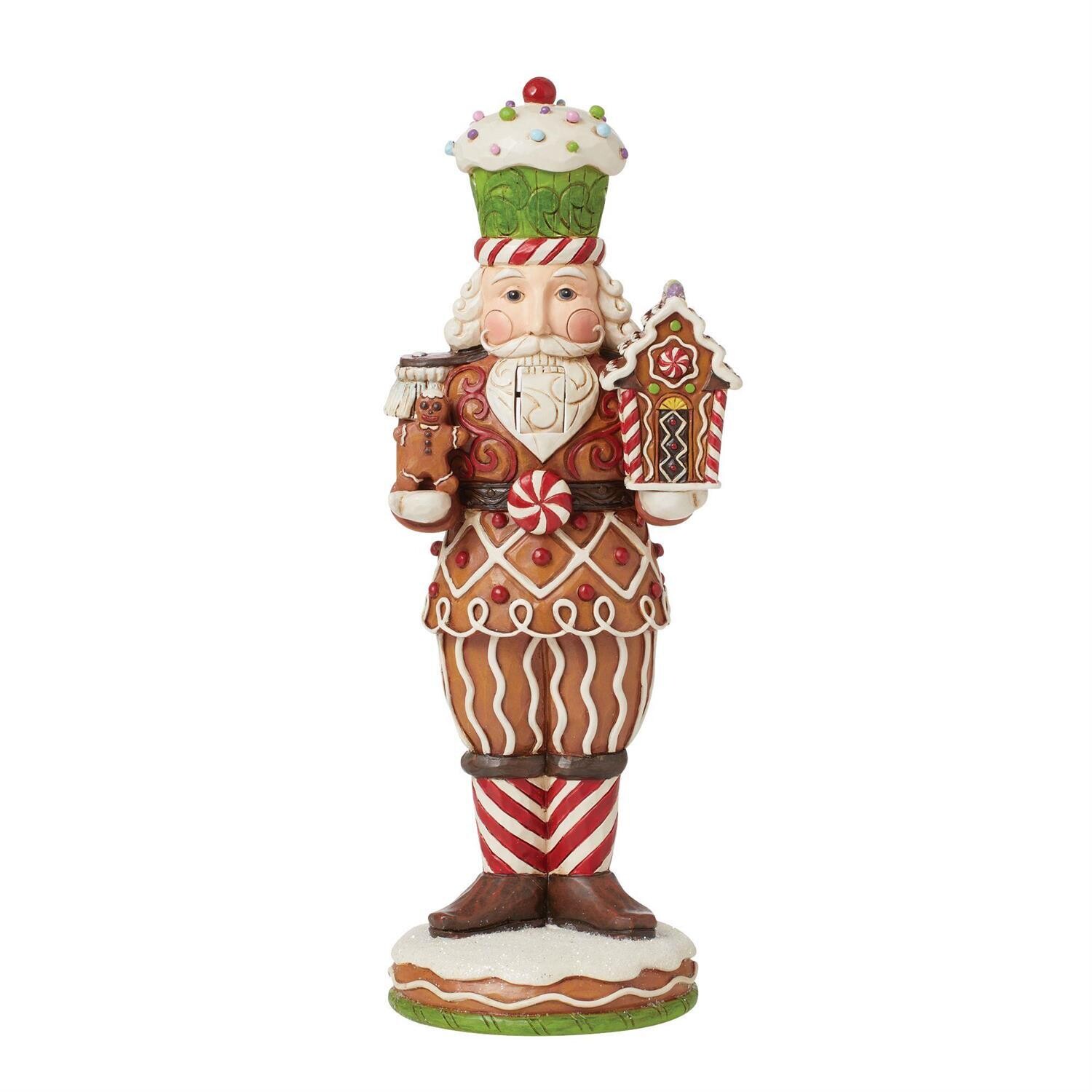 Gingerbread Christmas Let&#39;s Get Crackin Nutcracker By: Heartwood Cree Jim Shore *SHIPS WITHIN 10 DAYS* NEW 2024