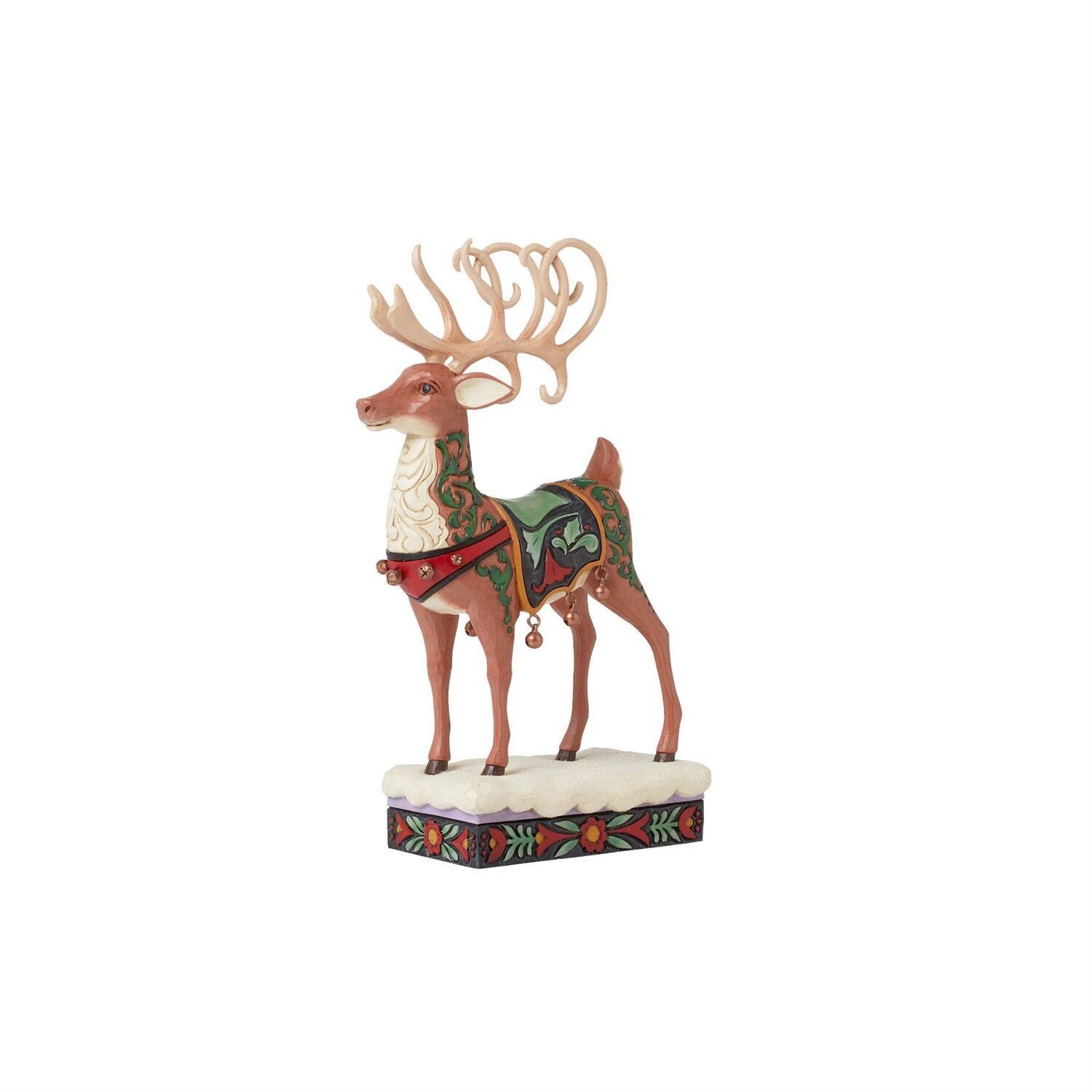 Holiday Manor Reindeer By: Jim Shore *SHIPS WITHIN 15 DAYS* NEW 2024