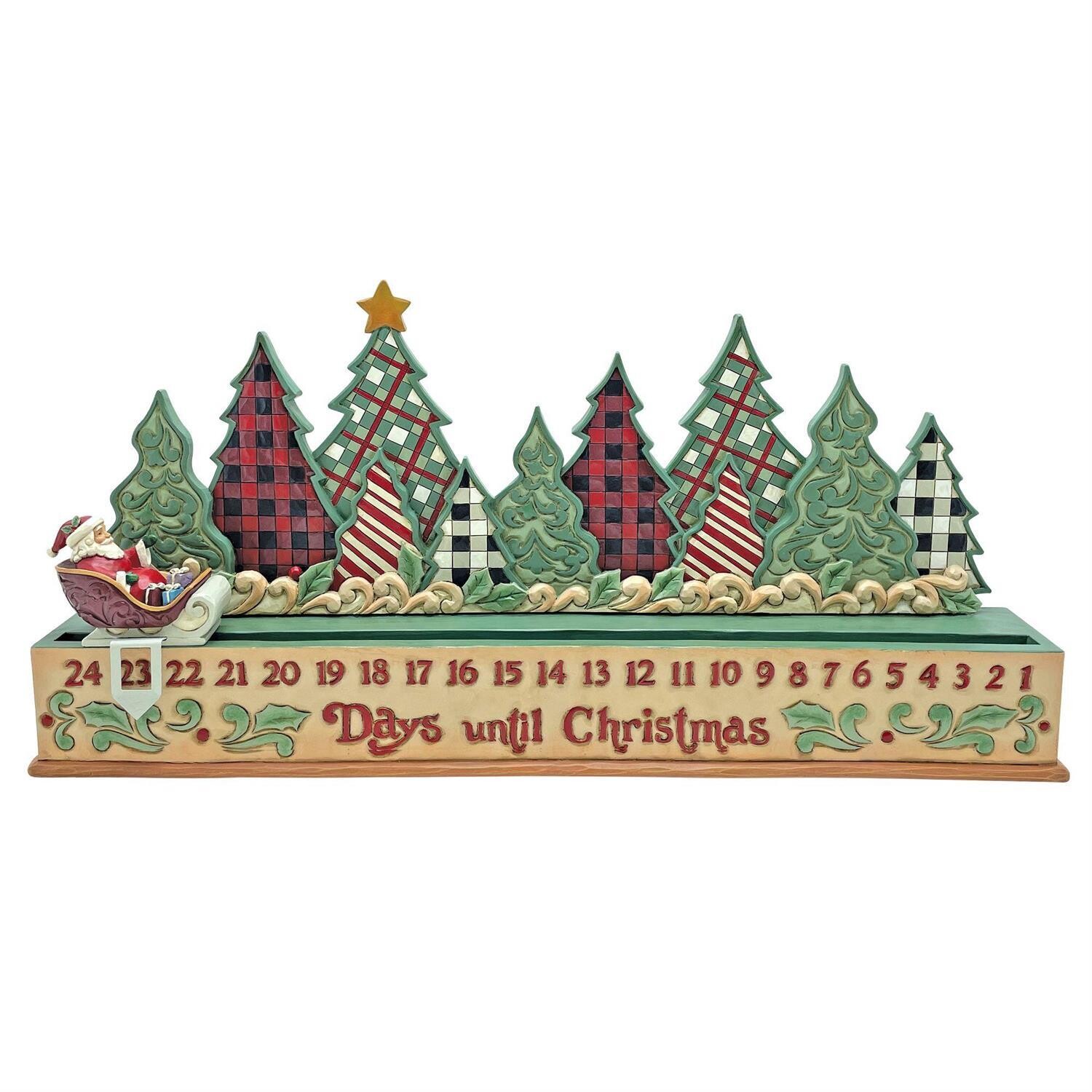 Highland Glen Countdown Calendar By: Jim Shore NEW 2024