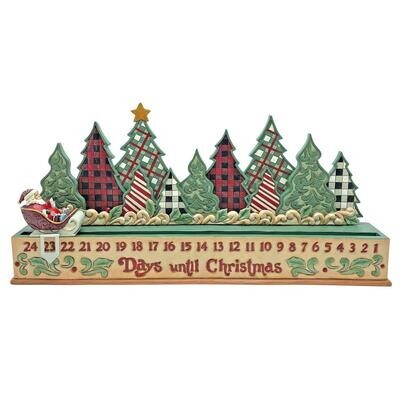 Highland Glen Countdown Calendar By: Jim Shore NEW 2024