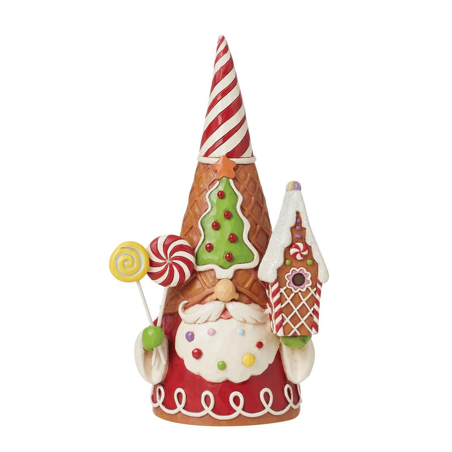 Gingerbread Christmas Ginger Gnome Treats By: Heartwood Creek Jim Shore NEW 2024