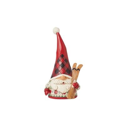 Highland Glen Tis The Ski-Son Gnome with Skis By: Jim Shore NEW 2024