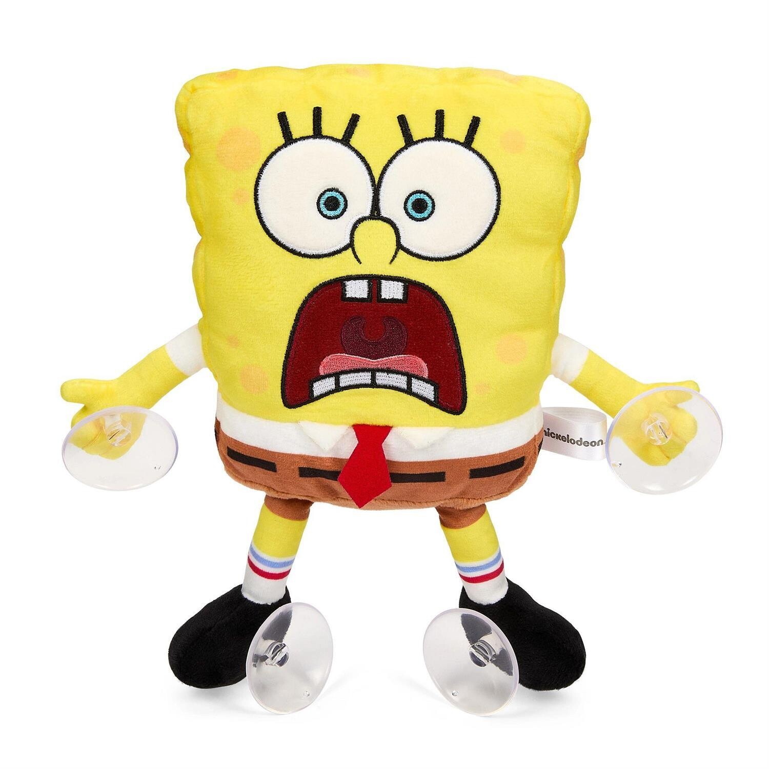 Scared SpongeBob Suction Cups Plush By: Kidrobot