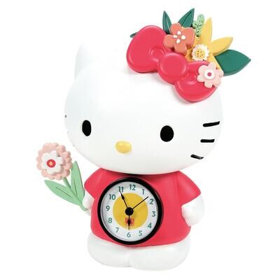 Hello Kitty Desk Clock By: Allen Designs  *SHIPS WITHIN 15 DAYS* NEW 2024
