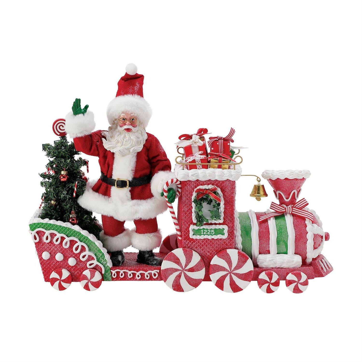 Candy Cane Train By: Possible Dreams *SHIPS WITHIN 15 DAYS* NEW 2024