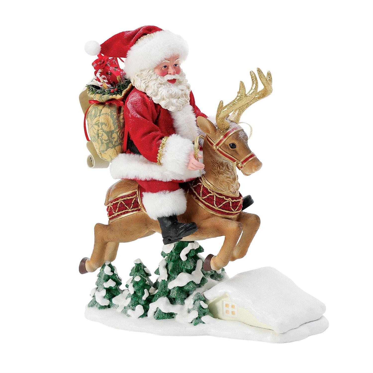 Ten Santa&#39;s Leaping By: Possible Dreams *SHIPS WITHIN 15 DAYS* NEW 2024