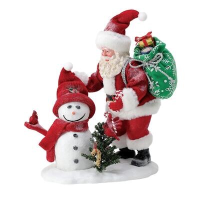 Santa &amp; Snowbuddy By: Possible Dreams *SHIPS WITHIN 10 DAYS* NEW 2024