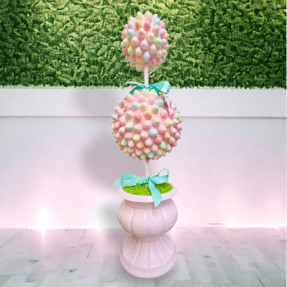 Spring Gum Drop Topiary 28&quot; Easter Decor