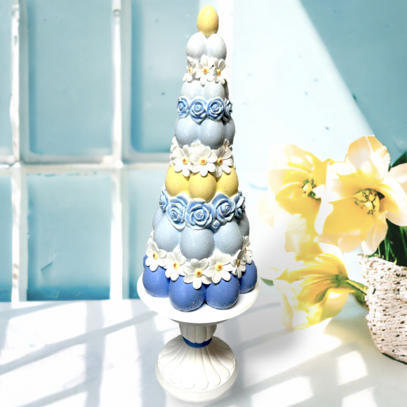 Blue Egg Tree Topiary Easter Decor *SHIPS WITHIN 15 DAYS OF ORDERING*
