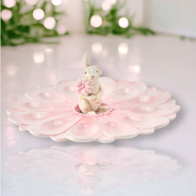 Bunny Egg Platter Easter Decor *SHIPS WITHIN 15 DAYS OF ORDERING*