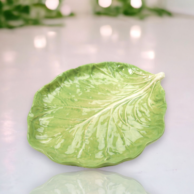 Cabbage Leaf Plate Easter Decor *SHIPS WITHIN 15 DAYS OF ORDERING*