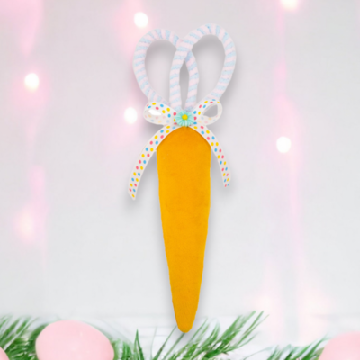 Small Orange Carrot Ornament Easter Decor