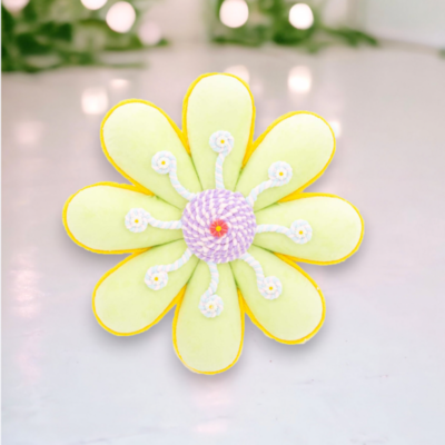 Lime Green Hanging Flower Easter Decor
