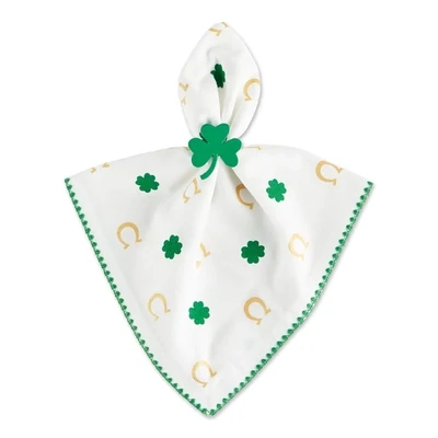 Clover Horseshoe Printed Napkin Saint Patrick's Decor