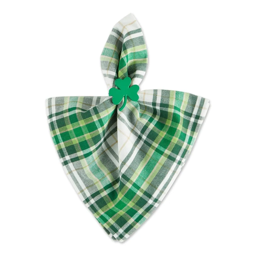 St Paddy Plaid Napkin Saint Patrick&#39;s Decor