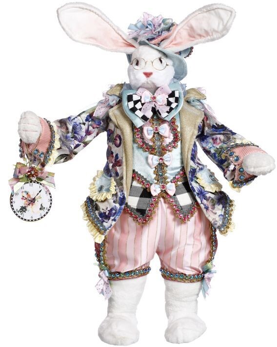 Master of Ceremonies Rabbit - 31 Inches By: Mark Roberts Spring Easter Collection *SHIPS WITHIN 15 DAYS*