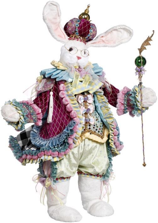 Wonderland Rabbit - 33 Inches By: Mark Roberts Spring Easter Collection *SHIPS WITHIN 15 DAYS*