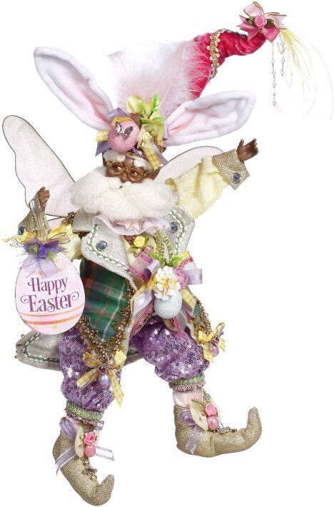 African American Easter Egg Fairy, Medium - 17.5 Inches By: Mark Roberts Spring Easter Collection *SHIPS WITHIN 15 DAYS*