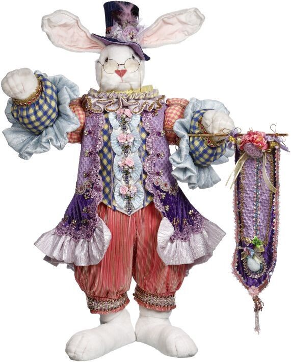 Proclamation Rabbit - 51 Inches By: Mark Roberts Spring Easter Collection *SHIPS WITHIN 15 DAYS*
